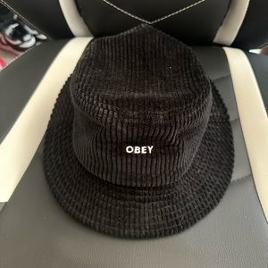 Obey Corduroy Bucket Hat NWOT